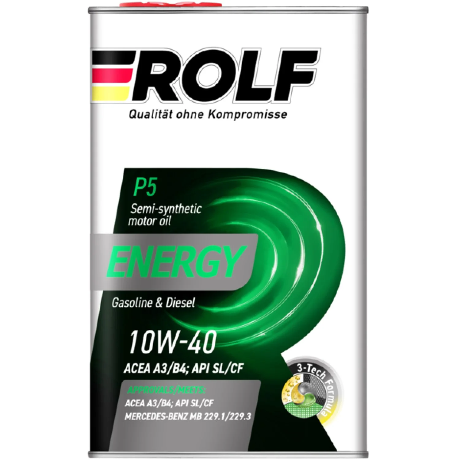 Масло моторное ROLF Energy 10W-40 SL/CF, 1л