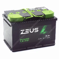 Аккумулятор ZEUS POWER 75 Ач о.п. Фото 1