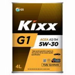 Масло моторное 5W-30 Kixx G1 A3/B4 синтетическое 4л Фото 1