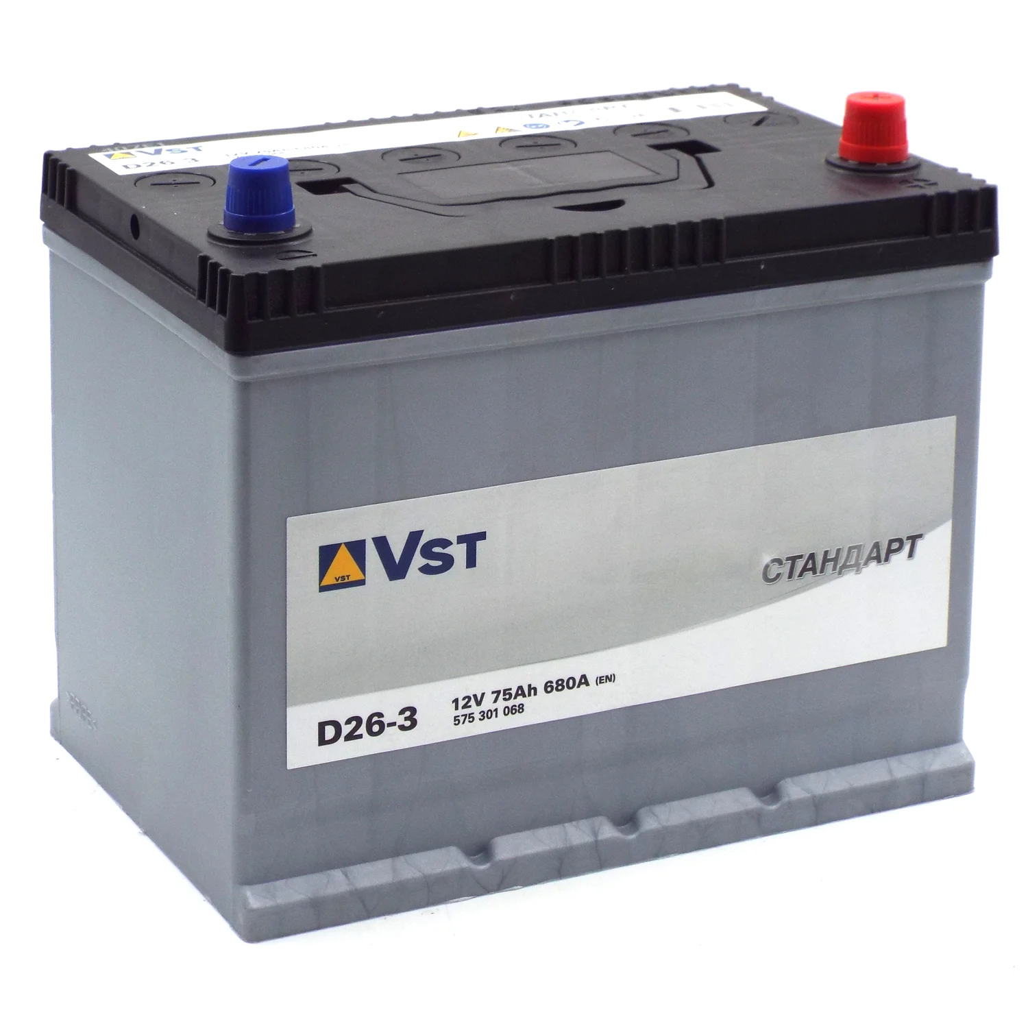 Аккумулятор VST Стандарт Азия D26-3 75 Ач о.п.Уценка!