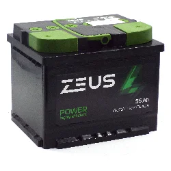 Аккумулятор ZEUS POWER 55 Ач о.п. Фото 1