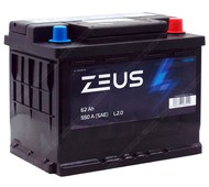 Аккумулятор ZEUS 62 Ач о.п.