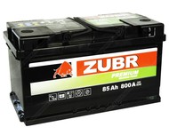 Аккумулятор ZUBR Premium LB 85 Ач о.п.