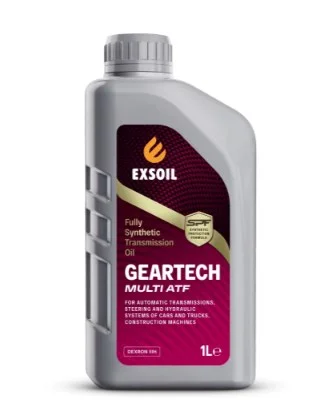 Масло трансмиссионное GEARTECH ATF MULTI EXSOIL синтетическое 1л Фото 1