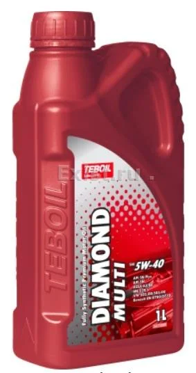 Масло моторное 5W40 TEBOIL DIAMOND MULTI 1л Фото 1