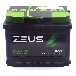 Аккумулятор ZEUS POWER 60 Ач п.п. Фото 1