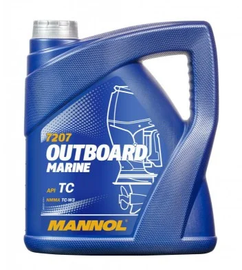 Масло моторное 2Т Mannol OUTBOARD MARINE полусинтетическое 4л Фото 1