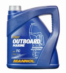 Масло моторное 2Т Mannol OUTBOARD MARINE полусинтетическое 4л Фото 1