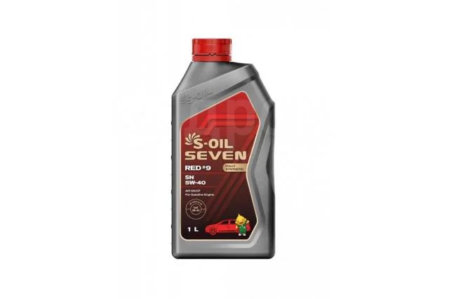 Масло моторное 5W40 S-OIL 7 RED #9 SN синт., 1л Фото 1