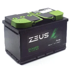 Аккумулятор ZEUS POWER 75 Ач п.п. Фото 1