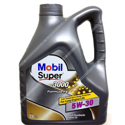 Масло моторное 5w30 Mobil SUPER 3000 X1 формула FE синтетическое 4л