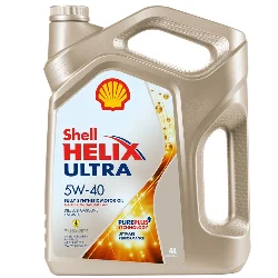 Масло моторное 5W40 Shell Helix Ultra A3/B4 синтетическое 4л Фото 1