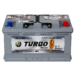 Аккумулятор TURBO EFB LB 80 Ач о.п. Фото 1
