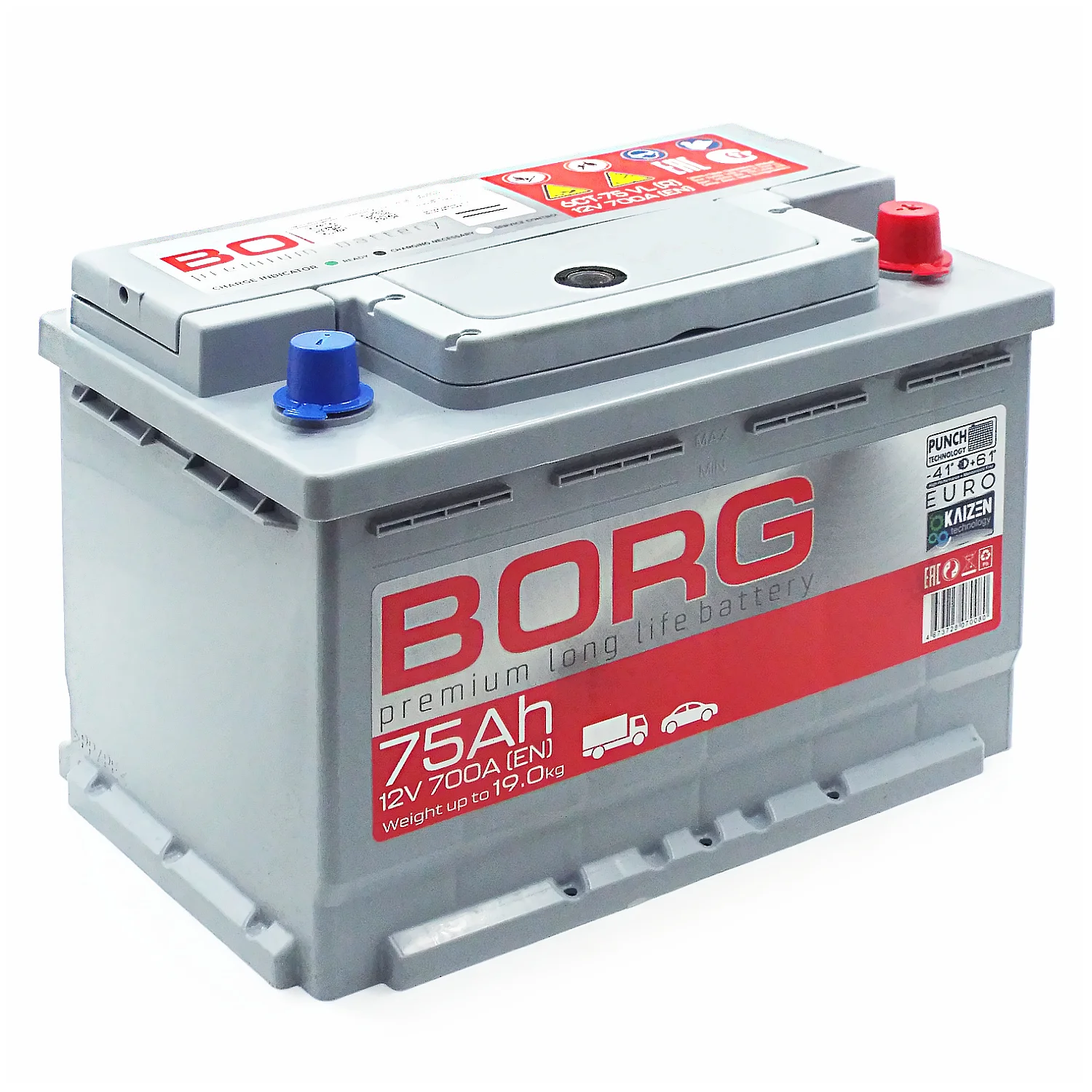 Аккумулятор BORG Premium 75 Ач о.п. РАСПРОДАЖА