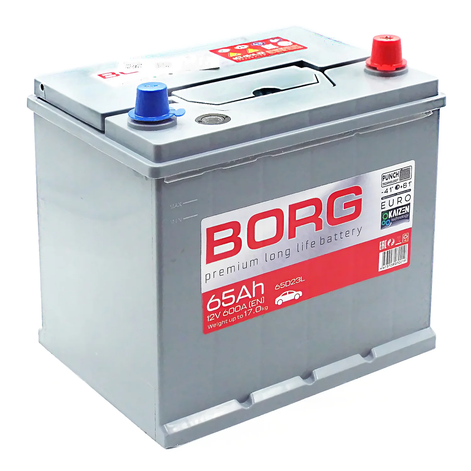 Аккумулятор BORG Premium Asia 65D23L 65 Ач о.п. РАСПРОДАЖА