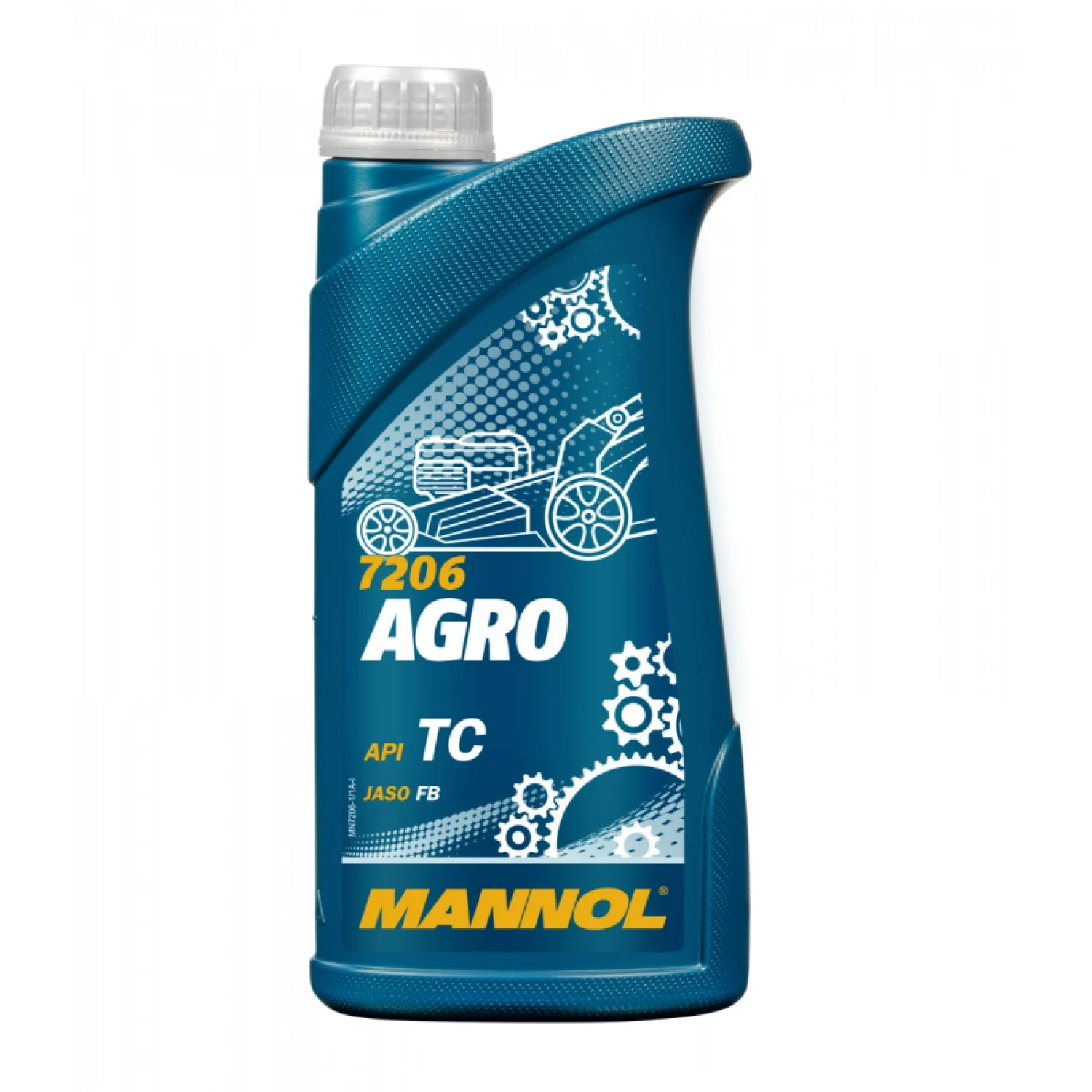 Масло моторное MANNOL Agro 2Т, 1л Фото 1