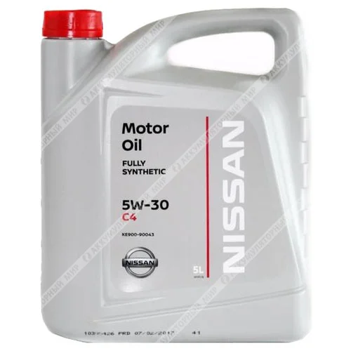 Масло моторное 5W30 NISSAN A5/B5 5л Фото 1