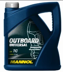 Масло моторное 2Т Mannol OUTBOARD UNIVERSAL минеральное 4л Фото 1