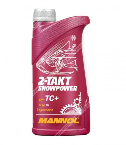 Масло моторное 2-ТAKT Mannol SNOWPOWER синтетическое 1л Фото 1