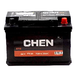 Аккумулятор CHEN EFB 75 Ач о.п. (760A) Фото 1
