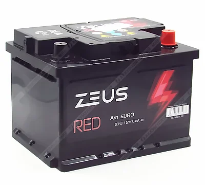 Аккумулятор ZEUS RED LB 60 Ач о.п. Фото 1