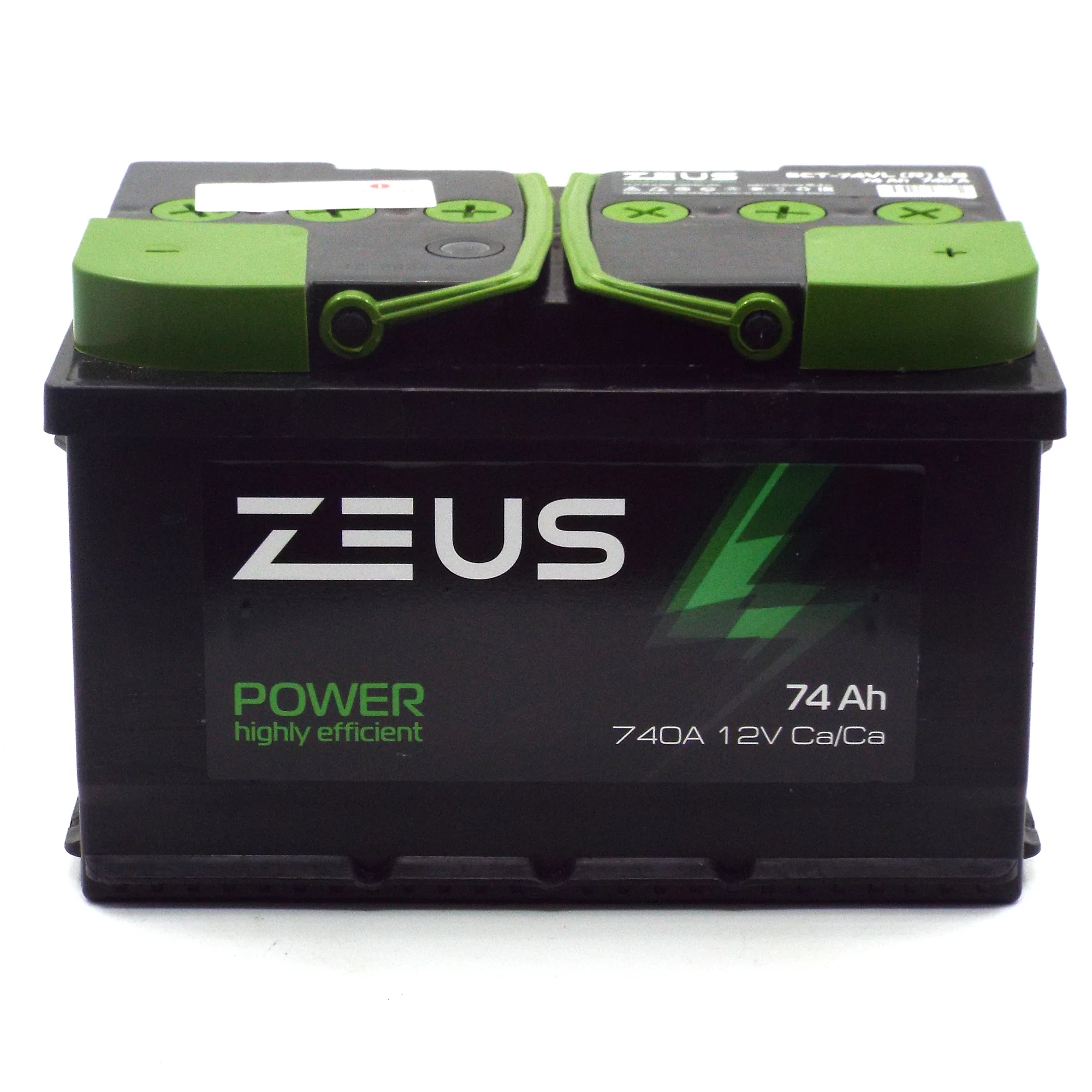 Аккумулятор ZEUS POWER LB 74 Ач о.п. Фото 1