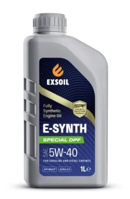 Масло моторное 5w40 EXSOIL E-SYNTH Special DPF 1л Фото 1