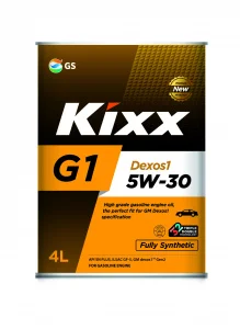 Масло моторное KIXX G1 Dexos1 5W-30, 4л