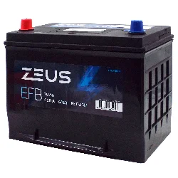 Аккумулятор ZEUS EFB Asia 85D26R 70 Ач п.п. Фото 1