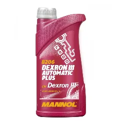 Масло трансмиссионное MANNOL ATF Dexron III Automatic Plus, 1л Фото 1