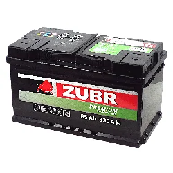 Аккумулятор ZUBR Premium LB 85 Ач о.п. Фото 1
