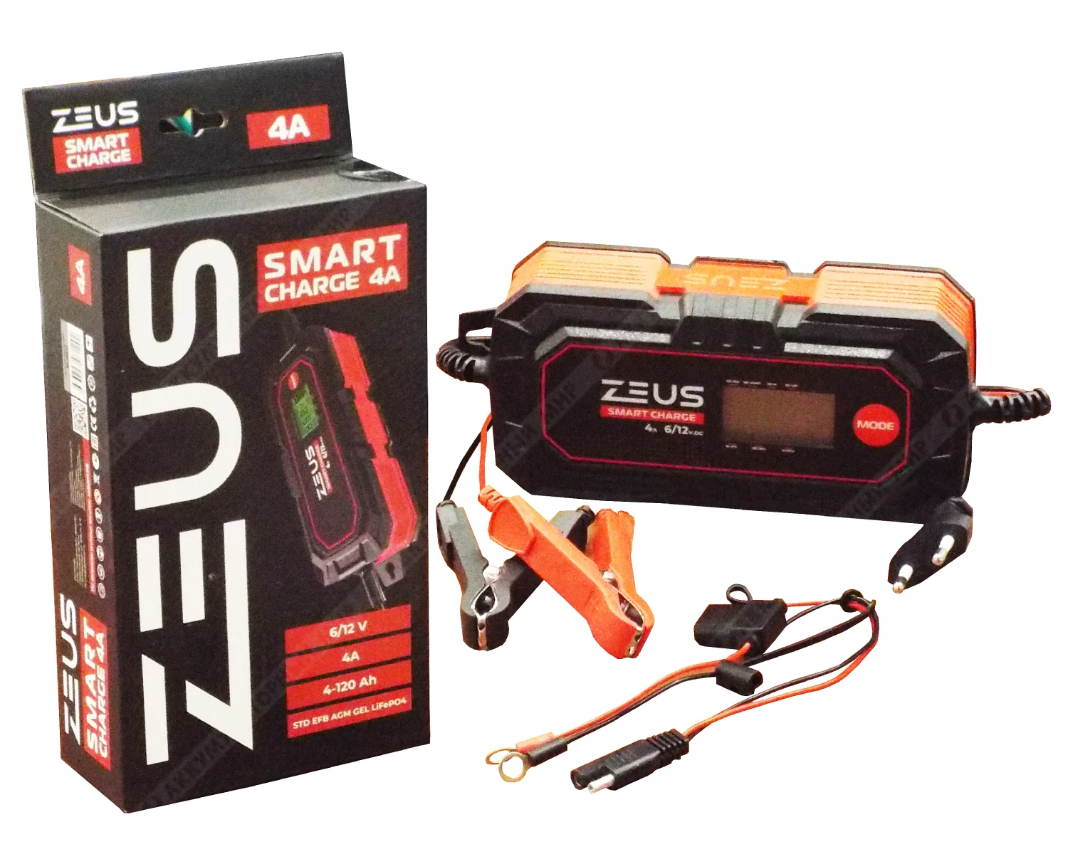 Зарядное устройство ZEUS SMART CHARGE 4А