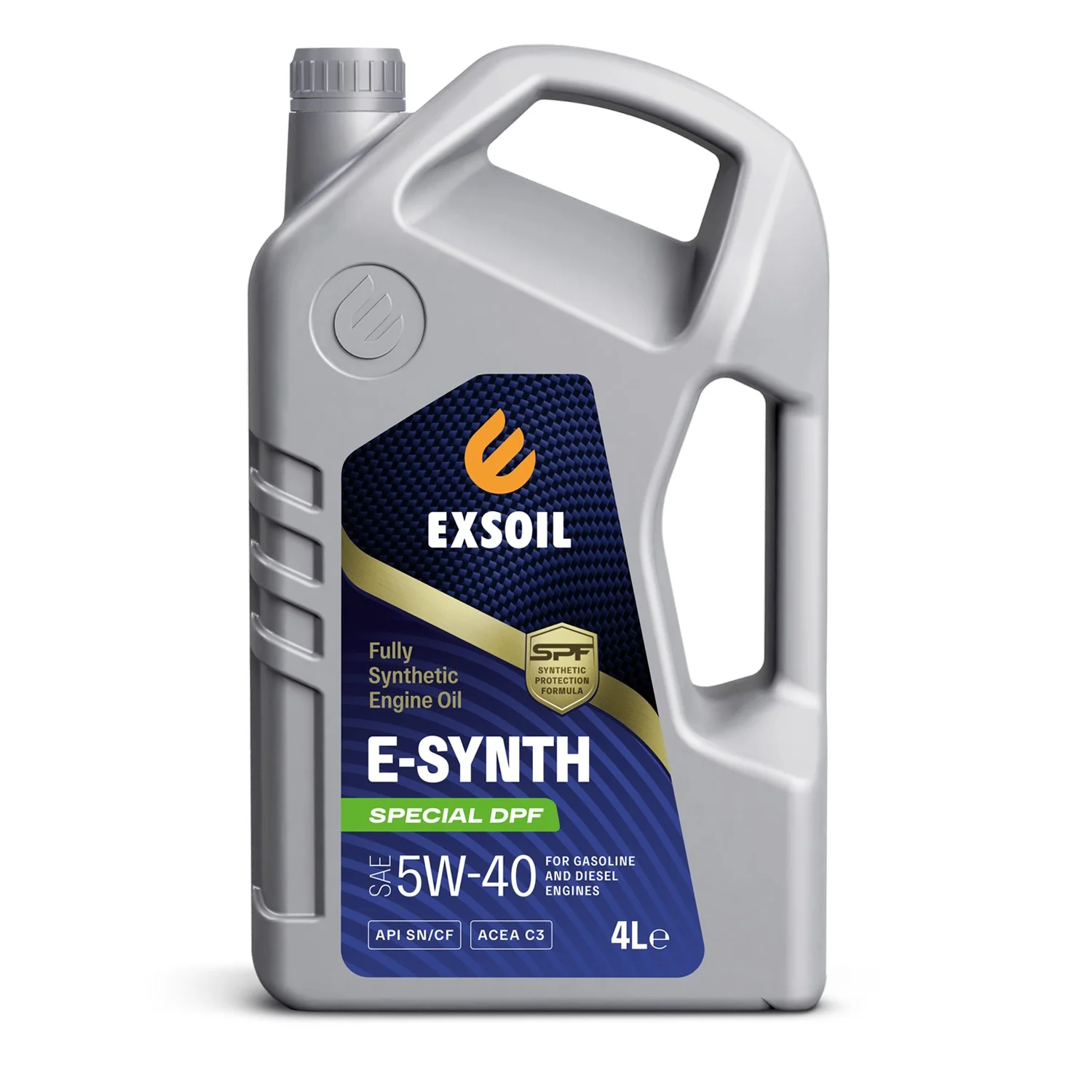 Масло моторное EXSOIL E-SYNTH Special DPF 5W-40, 4л