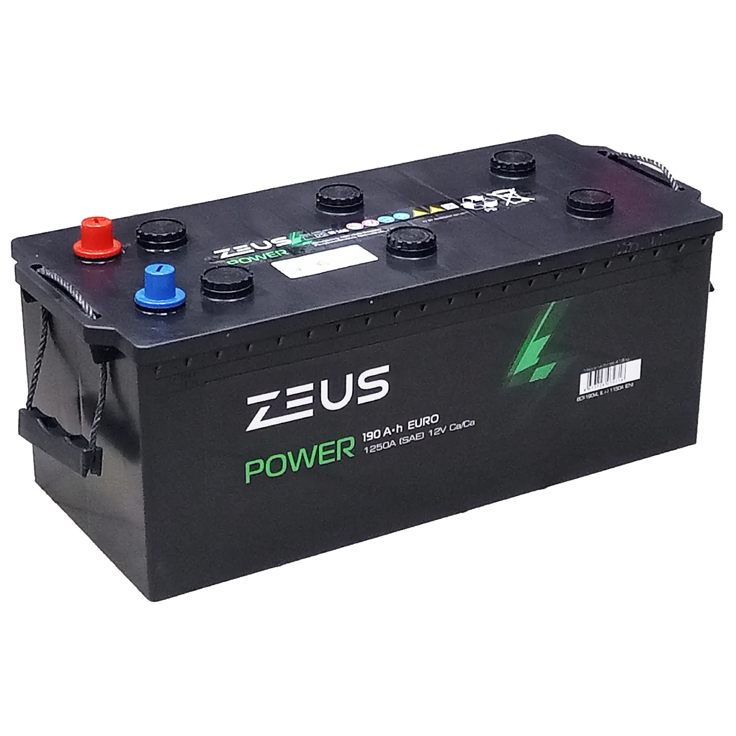 Аккумулятор ZEUS POWER 190 Ач о.п.