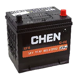 Аккумулятор CHEN EFB Q-85 90D23L Asia 70 Ач о.п. Фото 1