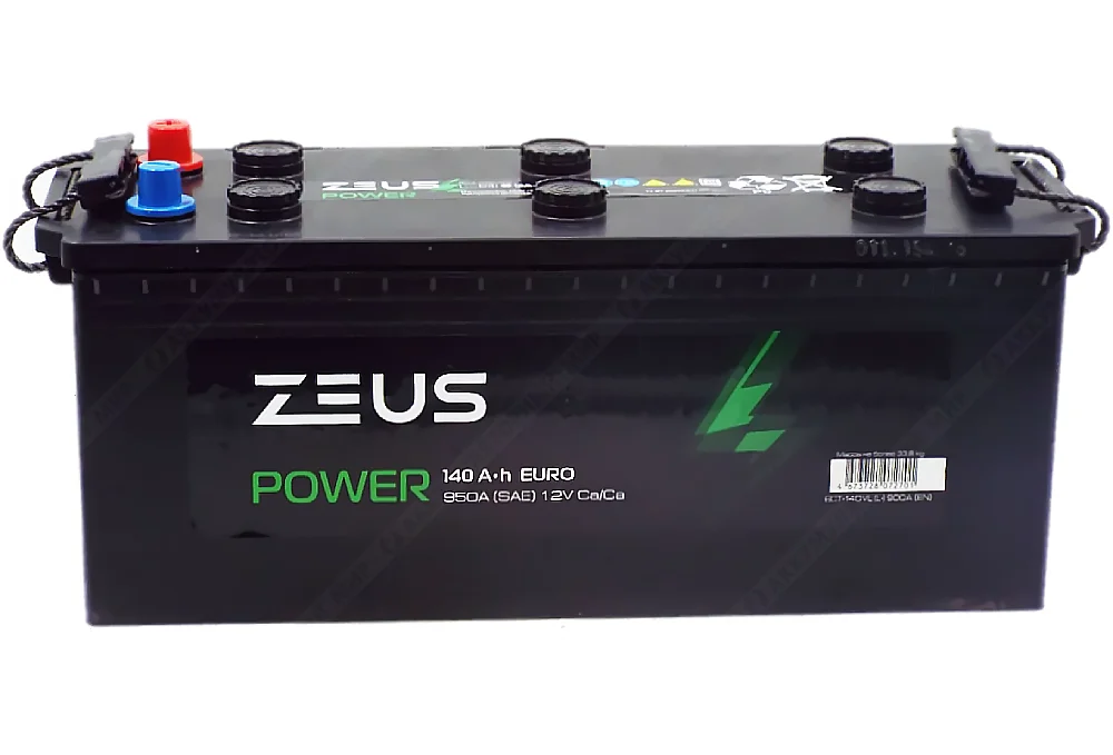 Аккумулятор ZEUS POWER 140 Ач о.п. Фото 1