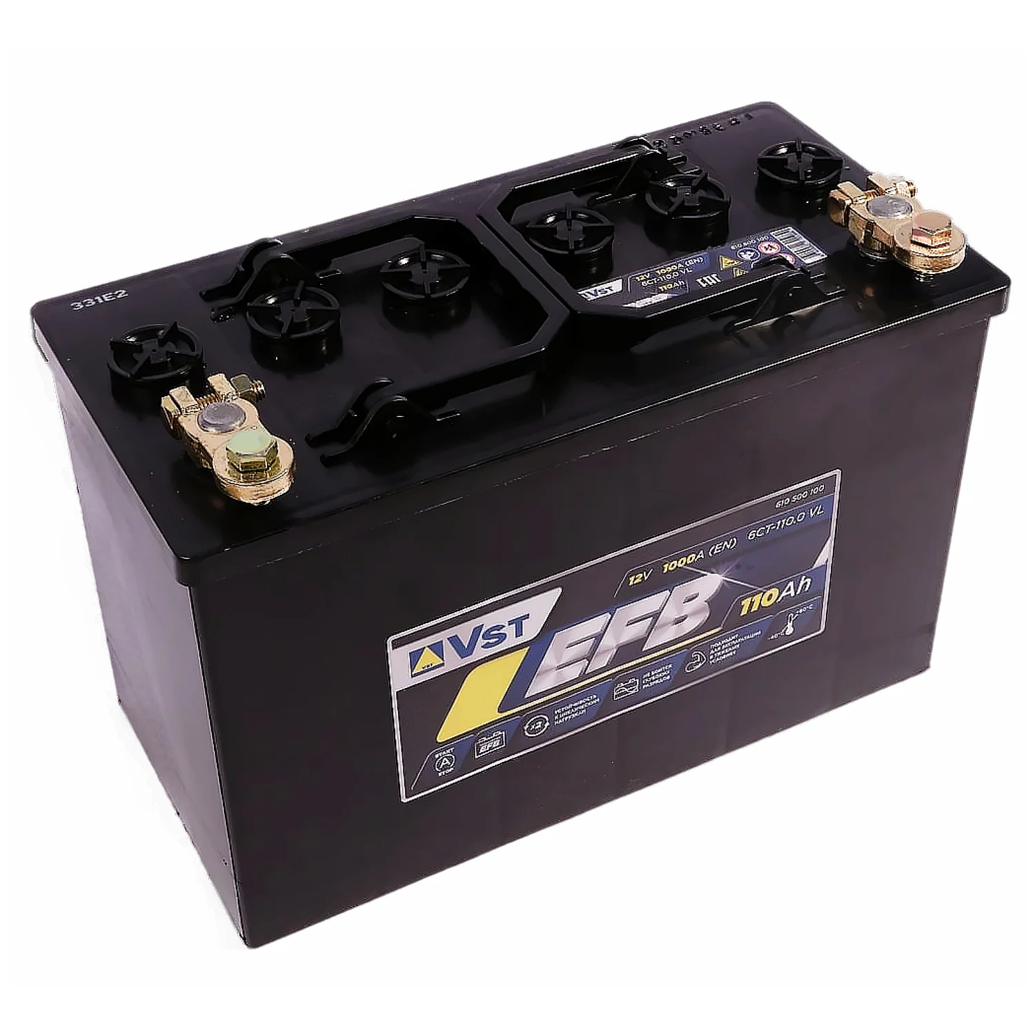 Аккумулятор VST EFB 110 Ач 1000А о.п. D2 УЦЕНКА
