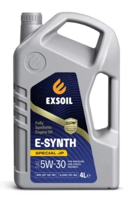 Масло моторное 5w30 EXSOIL E-SYNTH Special JP 4л Фото 1