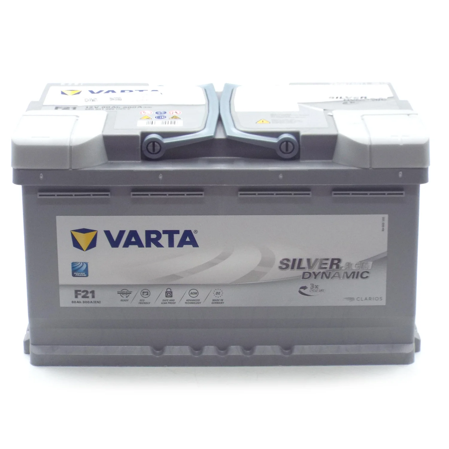 Аккумулятор VARTA Silver Dynamic AGM F21 80 Ач о.п. Фото 1