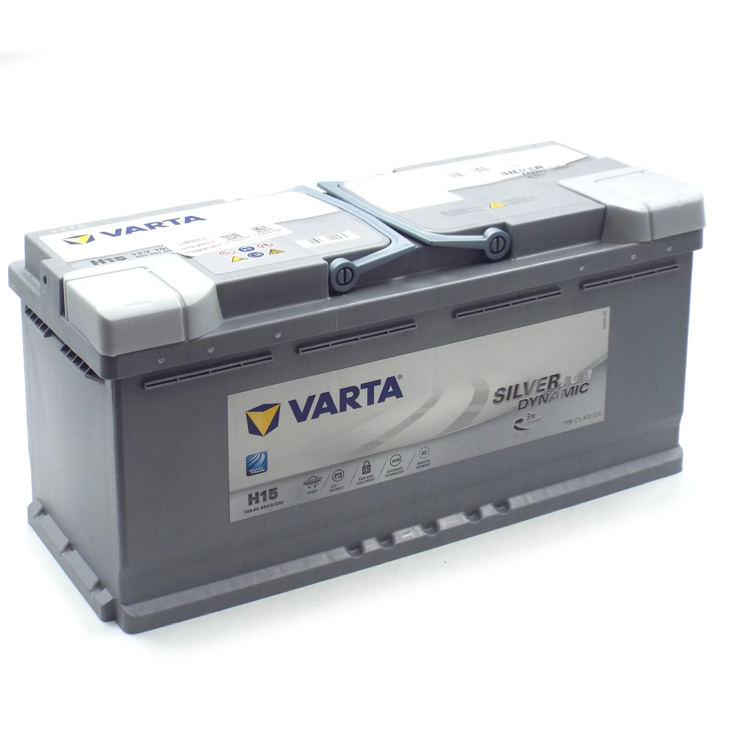 Аккумулятор VARTA Silver Dynamic AGM Н15 (A4) 105 Ач о.п. Фото 1