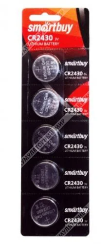 Батарейка Smartbuy CR2430 3V BL*1