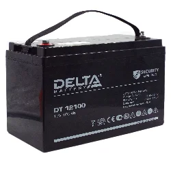 Аккумулятор Delta DT 12100 (для слаботочных систем) Фото 1