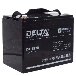 Аккумулятор Delta DT 1275 (для слаботочных систем) Фото 1