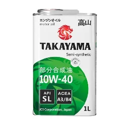 Масло моторное TAKAYAMA Safetec SL 10W-40, 1л Фото 1