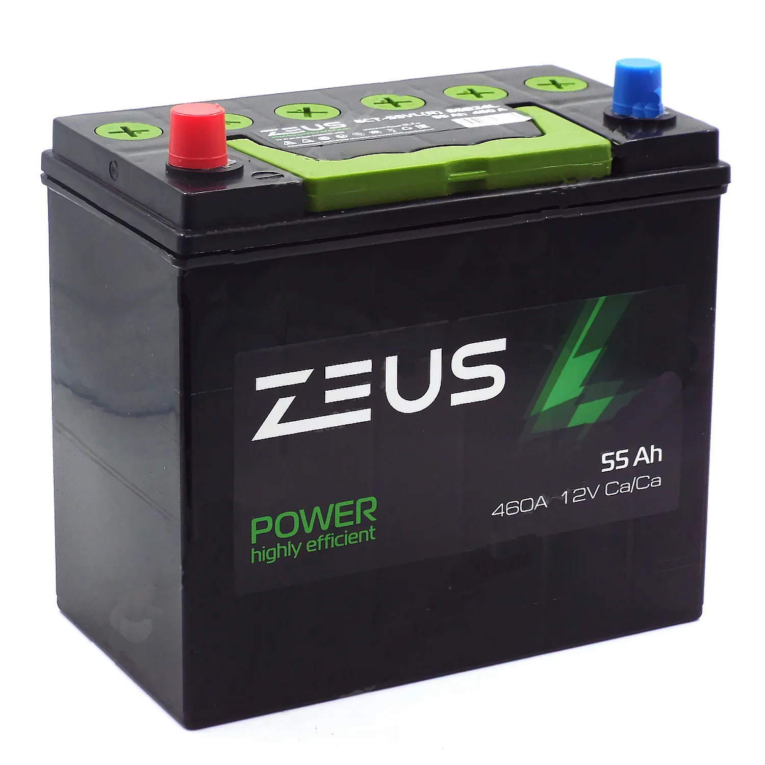 Аккумулятор ZEUS POWER Asia 65B24R 55 Ач п.п. Фото 1